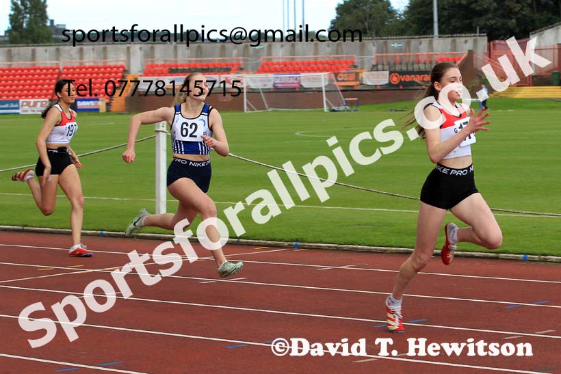 100 metres, 2023 Gateshead Tartan Games.  Photo: David T. Hewitson/Sports for All Pics